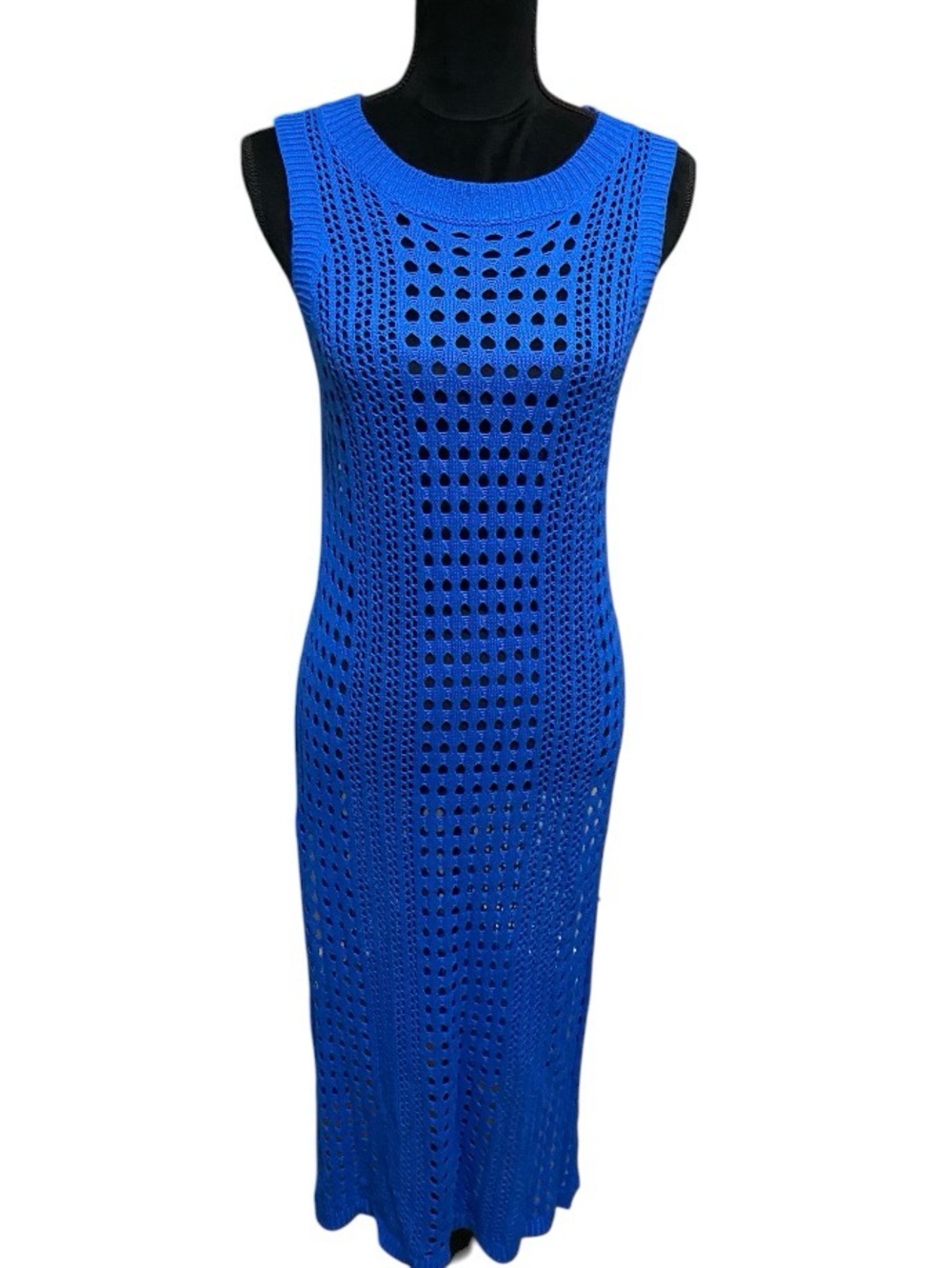 Sleeveless Crochet Midi Dress - Picture 2 of 4